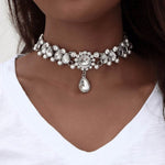 Lusso e Raffinatezza - Choker in Oro e Argento - Come Moon 