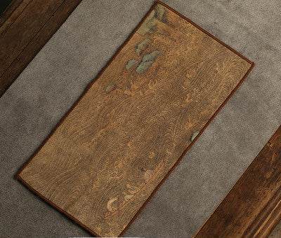 Tovaglietta da tè in suede effetto lino – eleganza Zen - Come Moon 