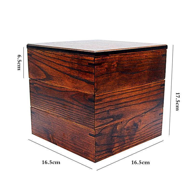 Bento in legno a 9 scomparti – design essenziale - Come Moon 