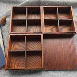 Bento in legno a 9 scomparti – design essenziale - Come Moon 