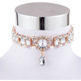 Lusso e Raffinatezza - Choker in Oro e Argento - Come Moon 