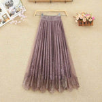 Gonna in Tulle con Ricami - Come Moon 