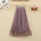 Gonna in Tulle con Ricami - Come Moon 