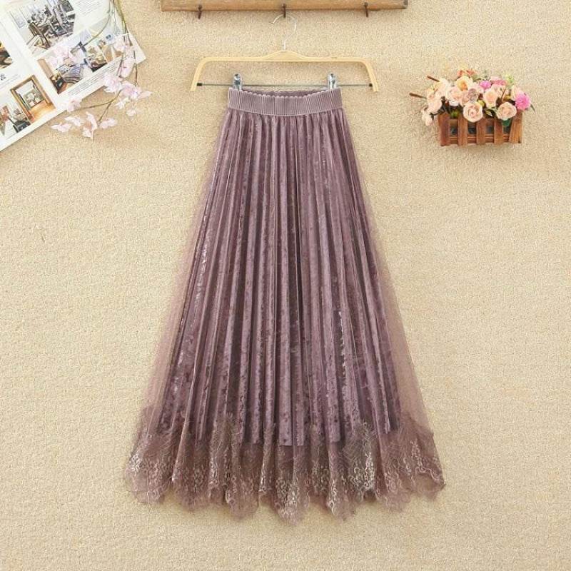 Gonna in Tulle con Ricami - Come Moon 