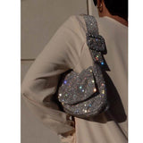 Borsa a Spalla Cristalli Arcobaleno - Come Moon 