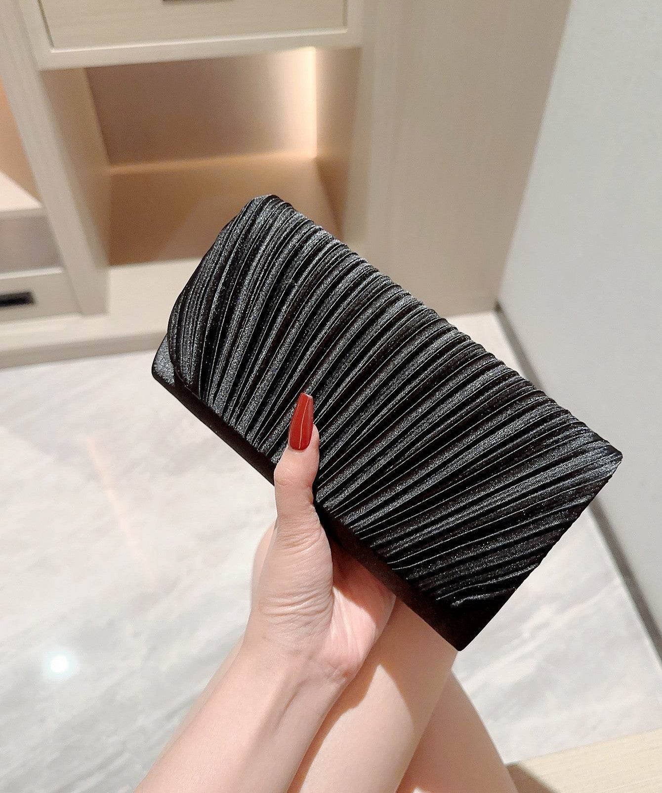 Clutch Plissé Elegance - Come Moon 
