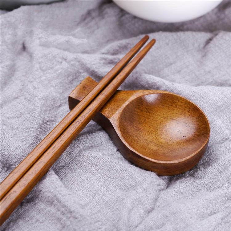 Piattino giapponese in legno - Come Moon 