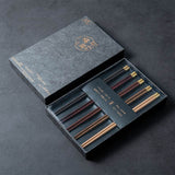 Set 5 coppie di bacchette in legno – stile e tradizione - Come Moon 