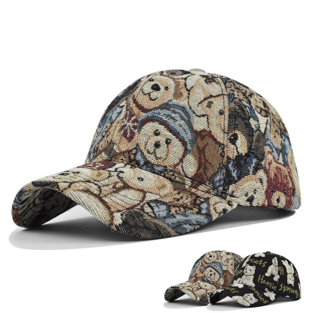 Cappellino Vintage Orsetti - Stile e Tenerezza in un Accessorio - Come Moon 