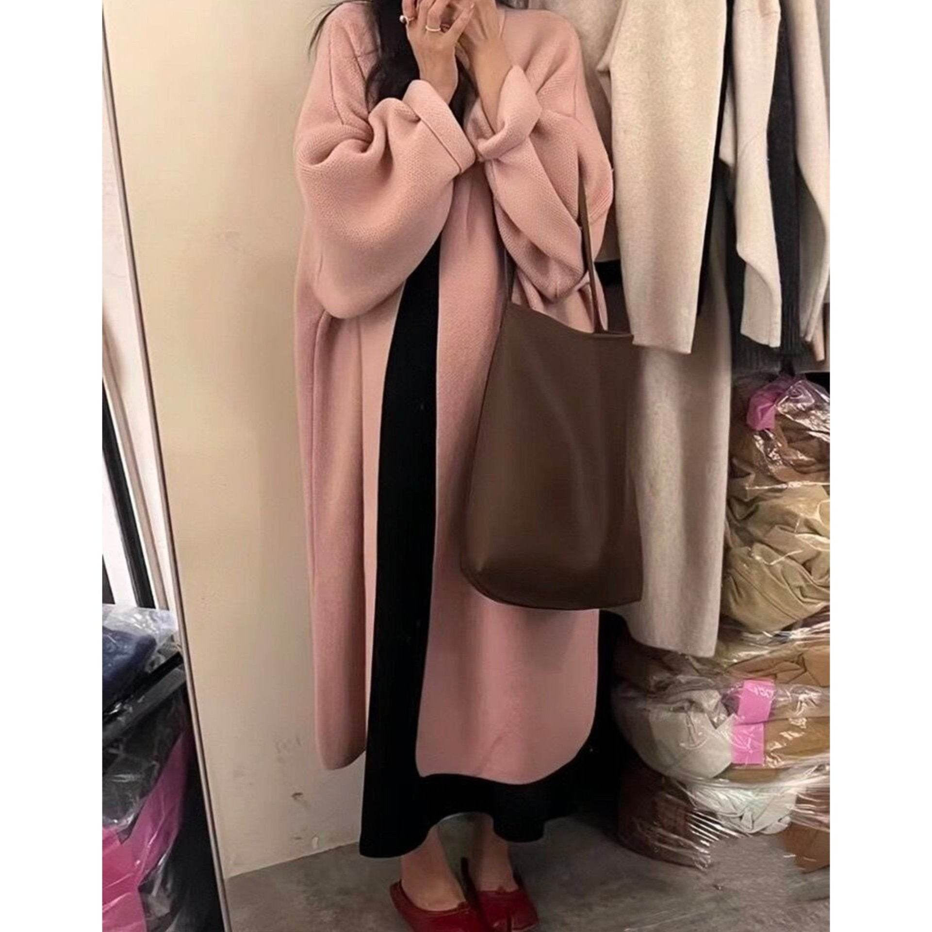 Cappotto Oversize in Lana Misto Cachemire – Modello “Lina” - Come Moon 