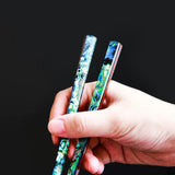 Bacchette Giapponesi in Legno Colorato - Come Moon 