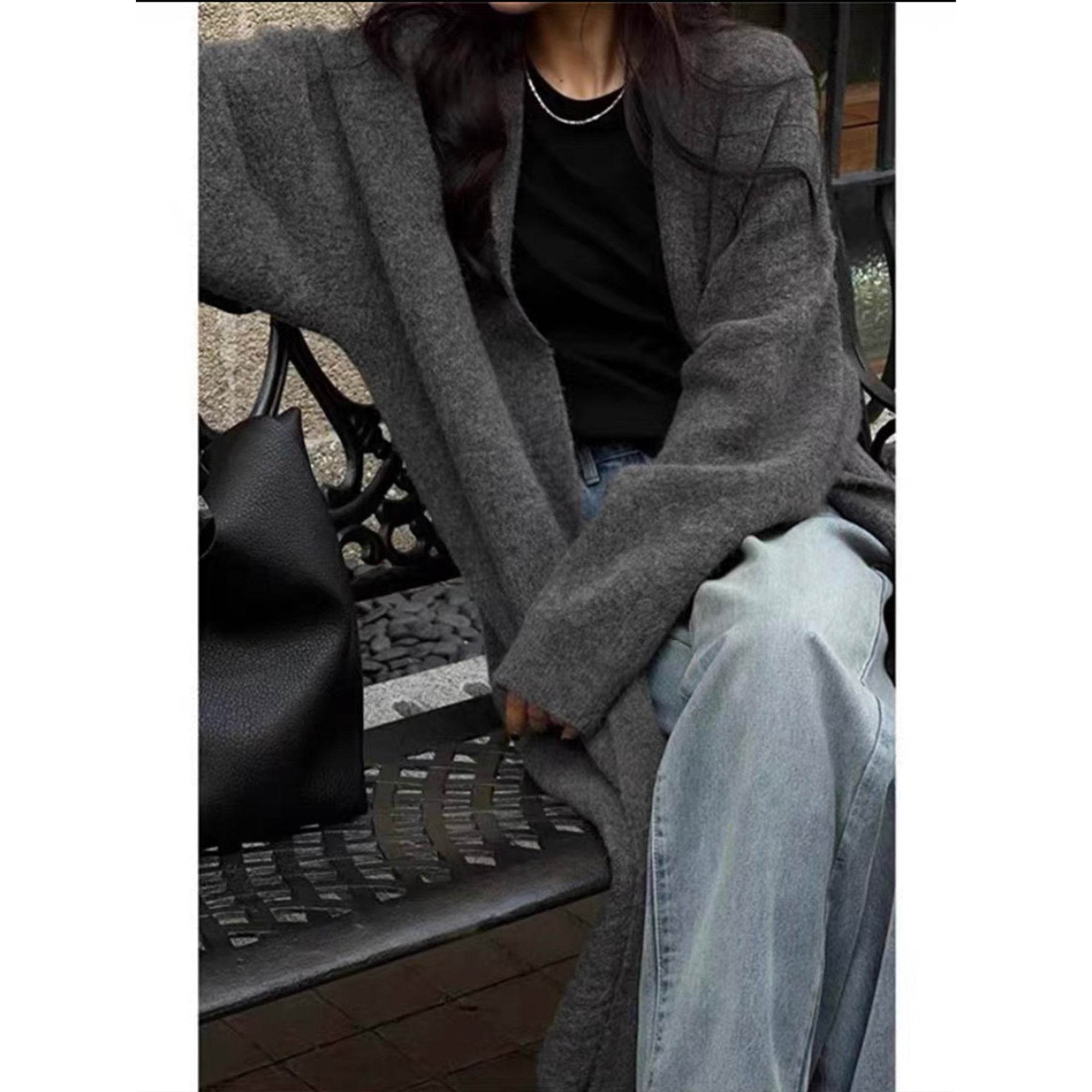 Cappotto Oversize in Lana Misto Cachemire – Modello “Lina” - Come Moon 