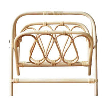 Porta riviste in rattan stile giapponese - Come Moon 