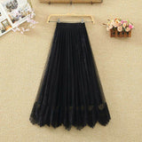 Gonna in Tulle con Ricami - Come Moon 