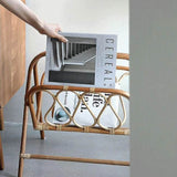 Porta riviste in rattan stile giapponese - Come Moon 