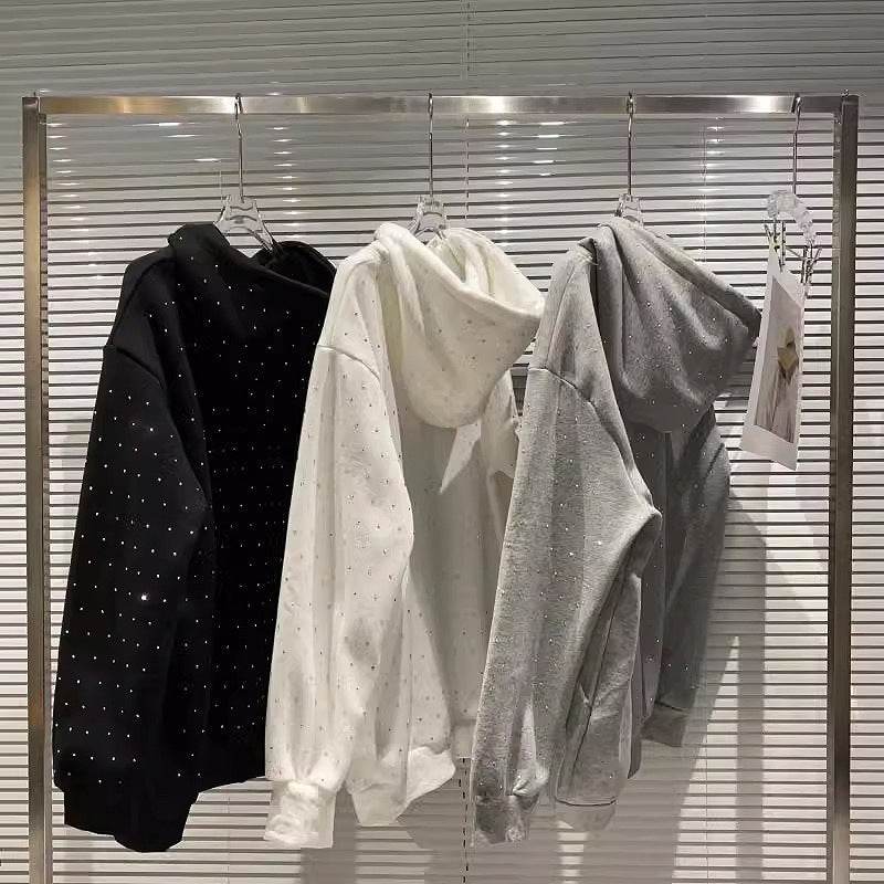 Felpa luminosa Chic - Comfort e Stile con Dettagli Brillanti - Come Moon 