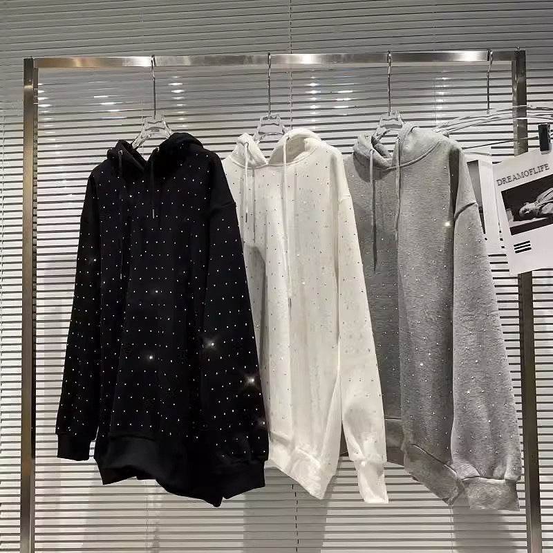 Felpa luminosa Chic - Comfort e Stile con Dettagli Brillanti - Come Moon 