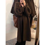 Cappotto Oversize in Lana Misto Cachemire – Modello “Lina” - Come Moon 