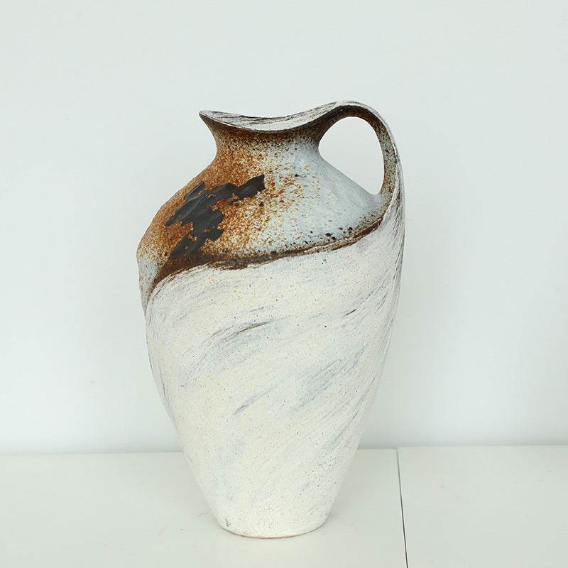 Vaso in ceramica artigianale – eleganza Wabi Sabi - Come Moon 