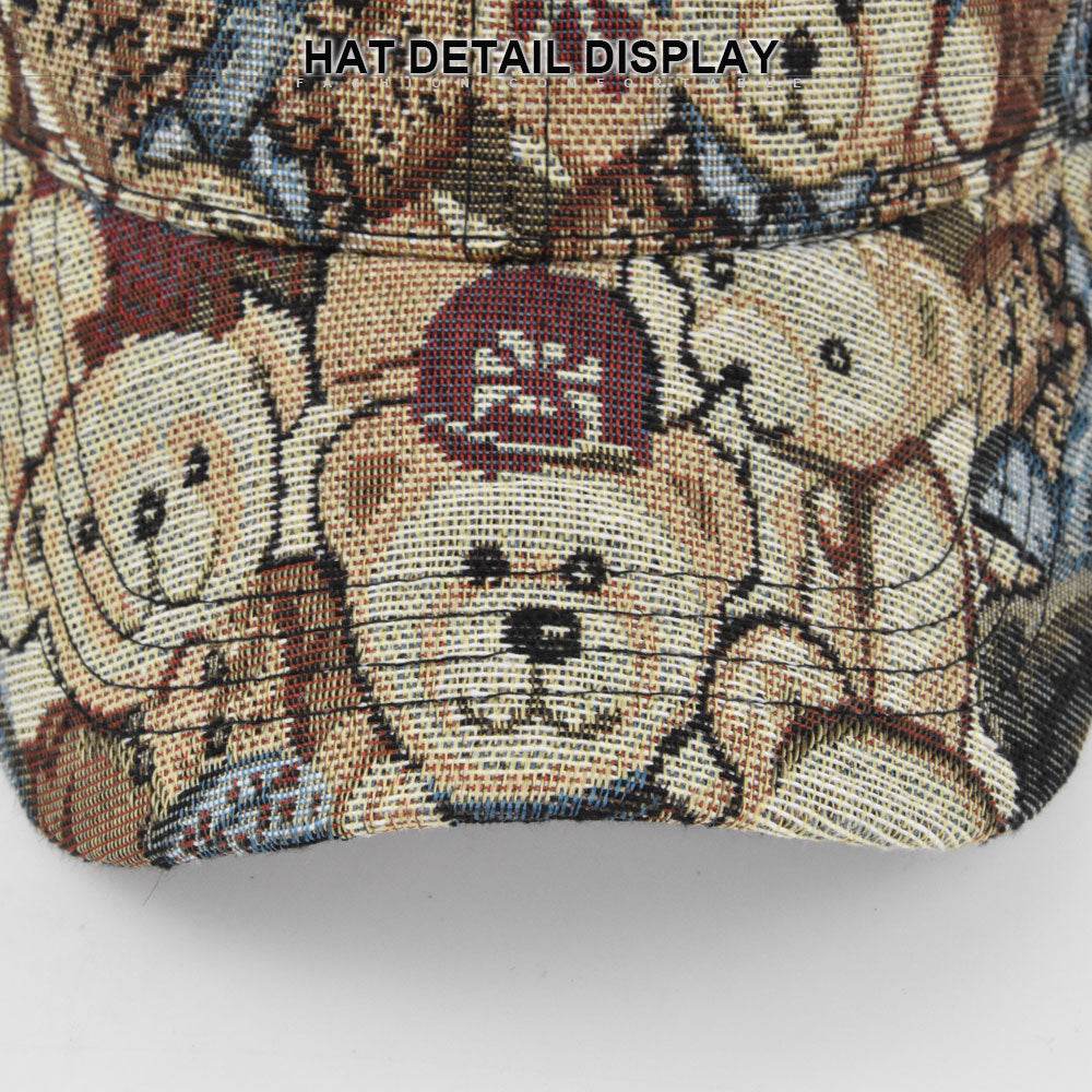 Cappellino Vintage Orsetti - Stile e Tenerezza in un Accessorio - Come Moon 