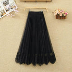 Gonna in Tulle con Ricami - Come Moon 