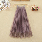 Gonna in Tulle con Ricami - Come Moon 