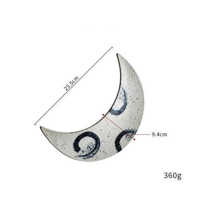 Piattino in ceramica per sushi – Sussurri di Luna - Come Moon 