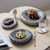 Piatto in Ceramica Creativa - Come Moon 