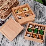 Scatola Bento in Legno a Strati - Come Moon 