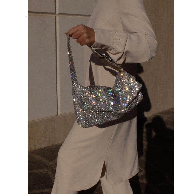 Borsa a Spalla Cristalli Arcobaleno - Come Moon 