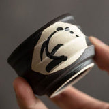 Set 5 coppette in ceramica vintage – stile giapponese - Come Moon 